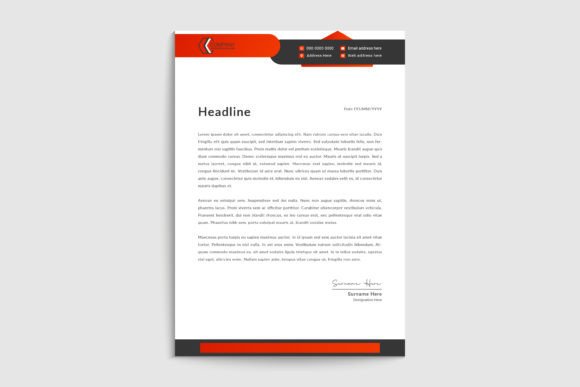 Download Simple Letterhead Template - Letter Collection