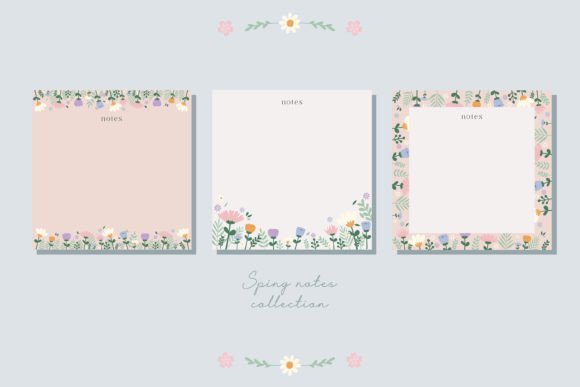 Download Spring Cute Letters Memo Pad Notes - Letter Collection