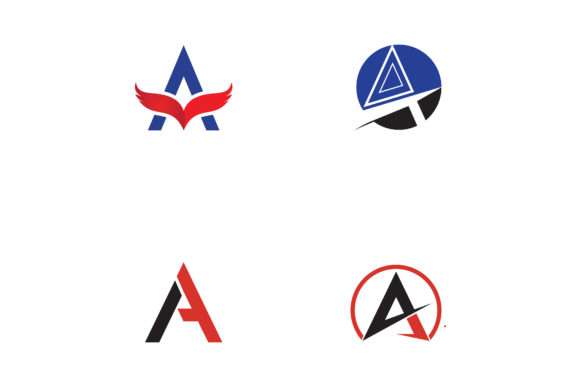 Download A Letter Logo Illustration Design - Letter Collection