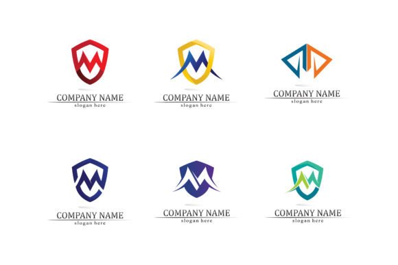 Download M Letter and M Font Logo Design Vector - Letter Collection
