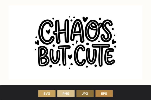 Download Chaos but Cute Hand Lettering Design - Letter Collection