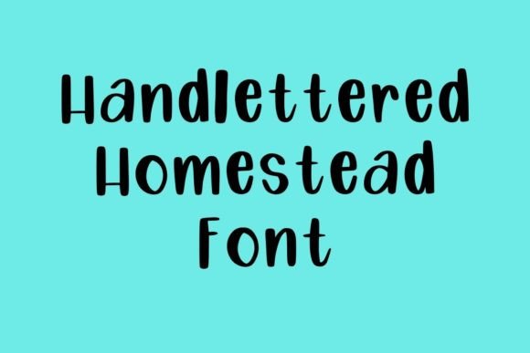 Download Handlettered Homestead - Letter Collection