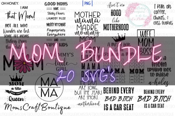 Download Huge Mom Bundle Svg's Pack - Premium Resources