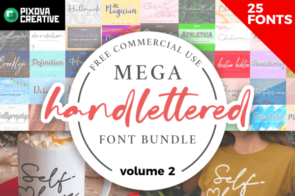 Download Mega Handlettered Vol. 2 - Letter Collection
