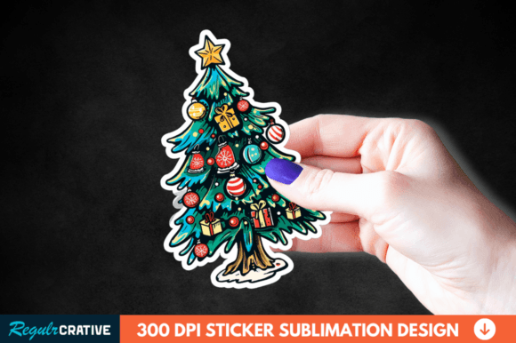 Download Christmas Sticker Exquisite Clipart PNG - Exquisite Collection