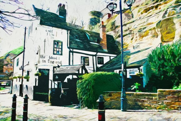 Download Nottingham Uk Exquisite Oil Paint - Exquisite Collection